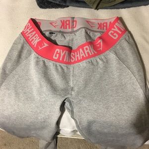 Gymshark Flex Leggings Light Grey/Sherbet Pink